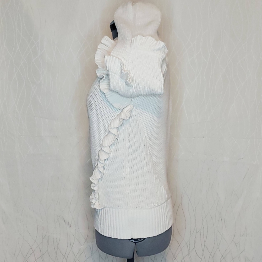 Highline Collective Knit Ruffle Sweater size small - Picture 4 of 6